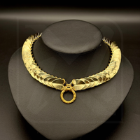 Choker No. 1 – Eloxierte Aluminium Schuppen