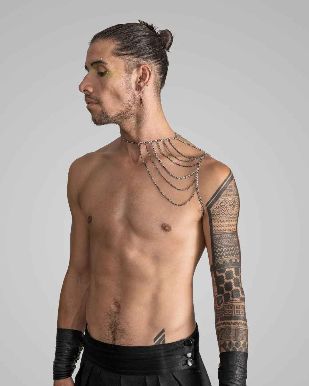 Wing Bodychain – Asymmetrical Luxury Stainless Steel Body Jewelry