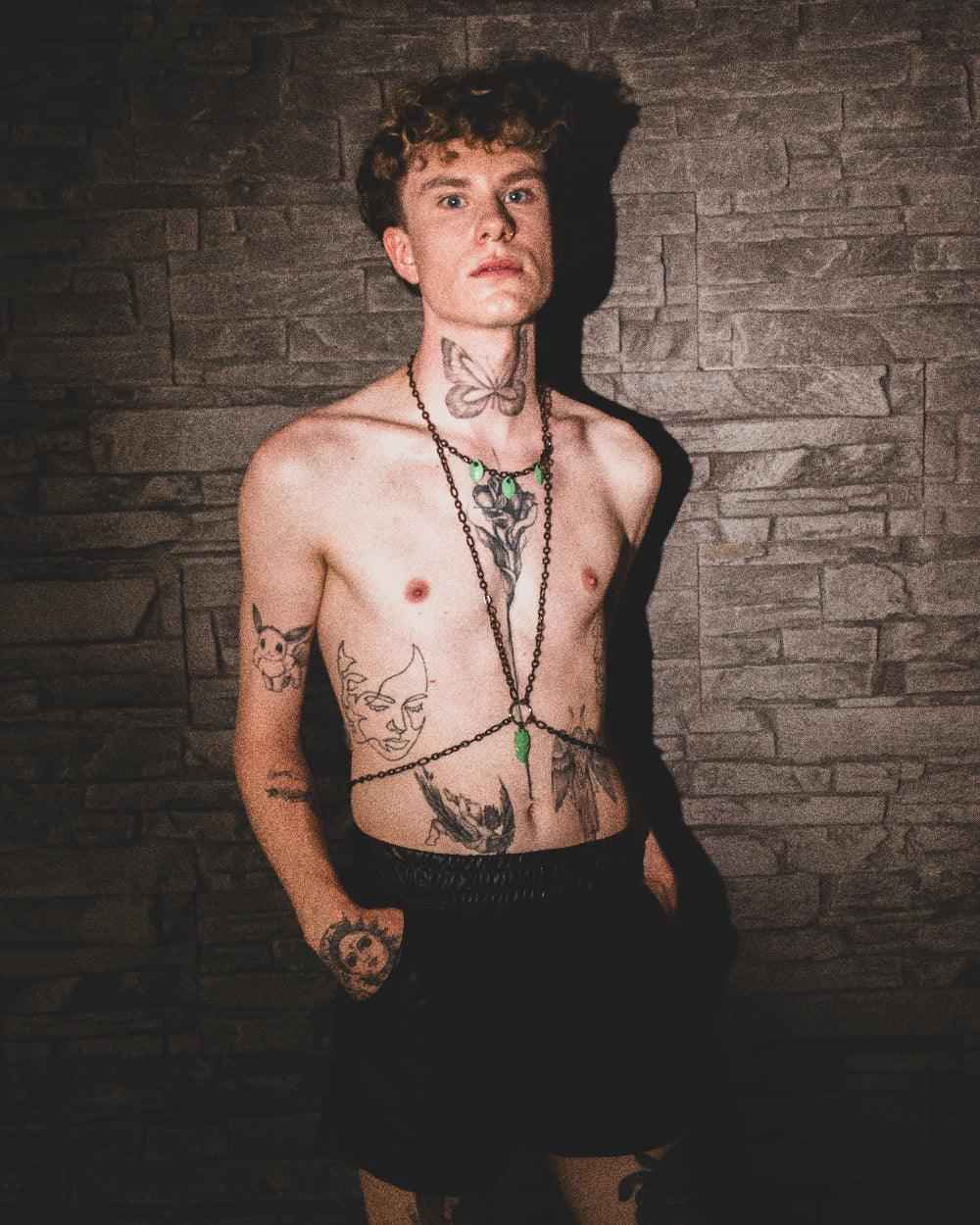 Freyja Bodychain – Stainless Steel & Aluminum