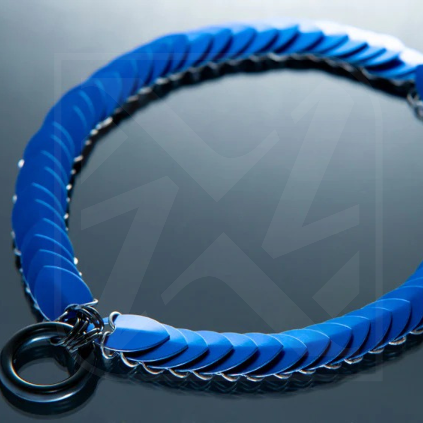 Choker No. 1 – Eloxierte Aluminium Schuppen