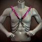 Ariv Herren Harness schwarz und pink mit geflochtenem Stil und kraftvollem Ausdruck