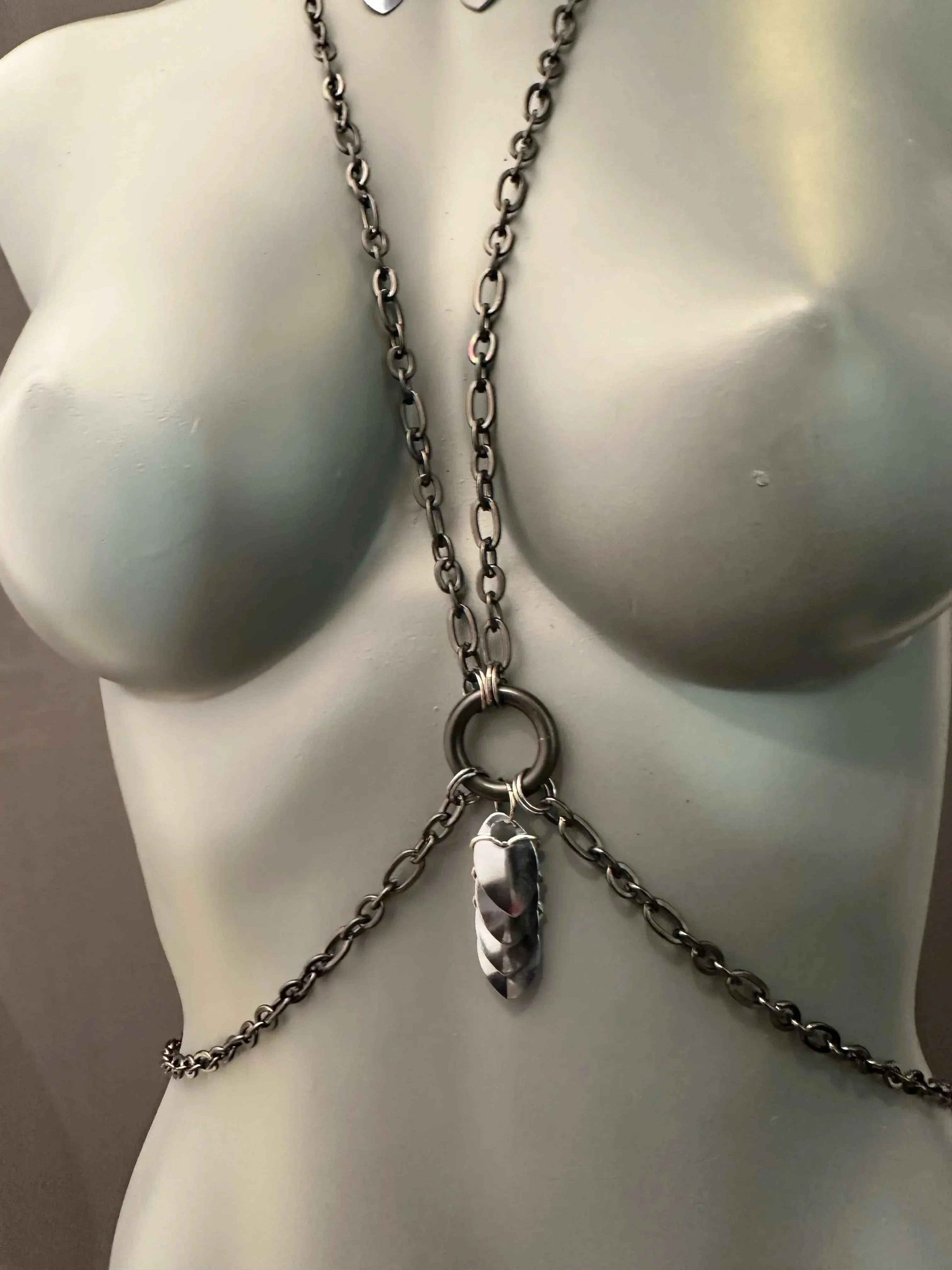 Freyja Bodychain – Stainless Steel & Aluminum