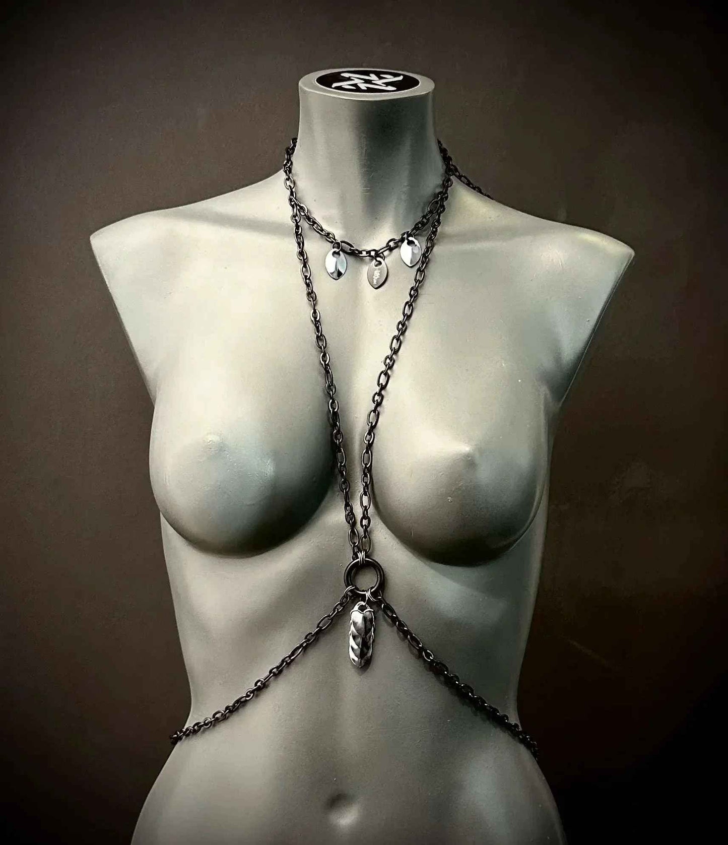 Freyja Bodychain – Stainless Steel & Aluminum