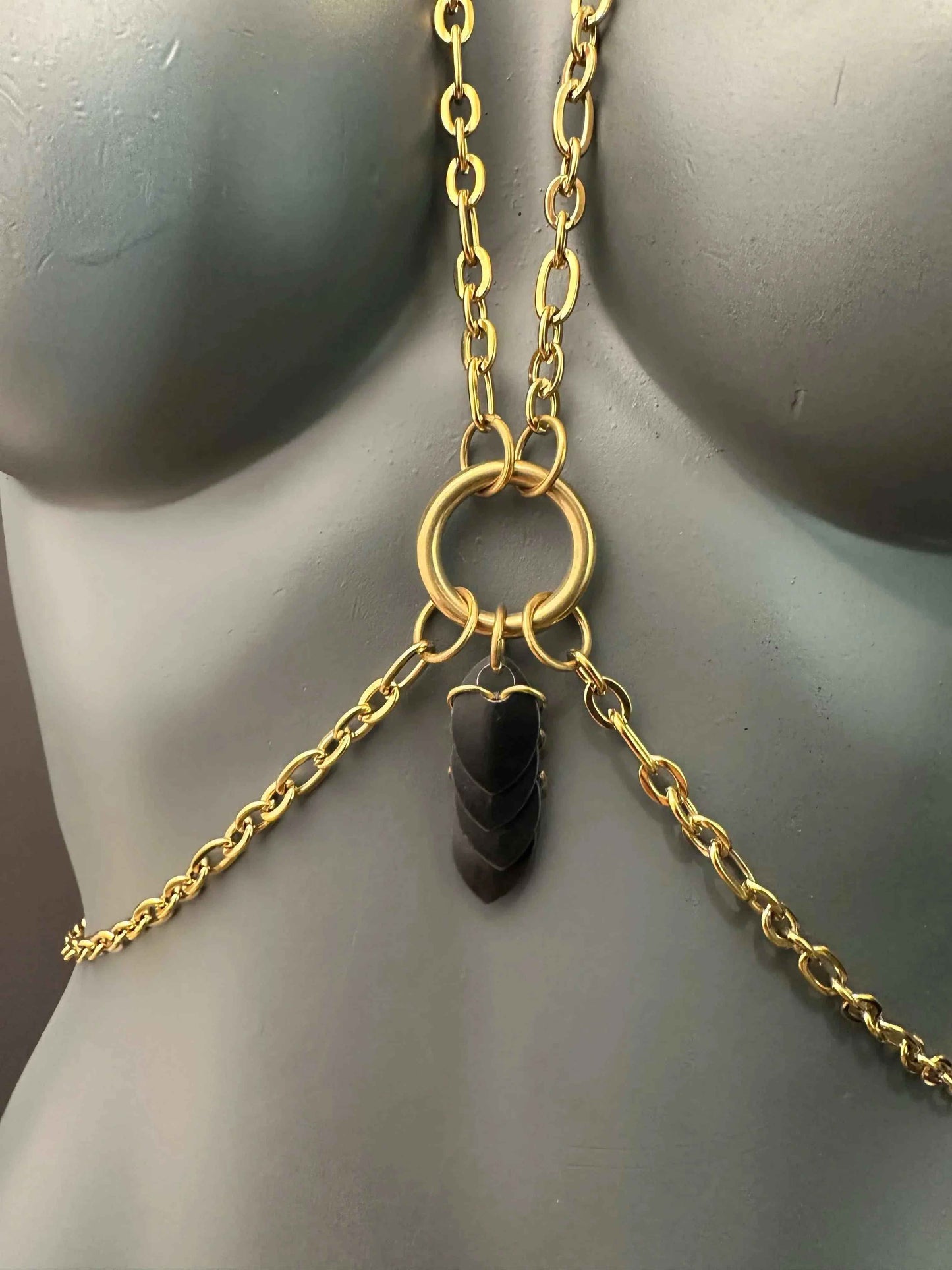 Freyja Bodychain – Stainless Steel & Aluminum