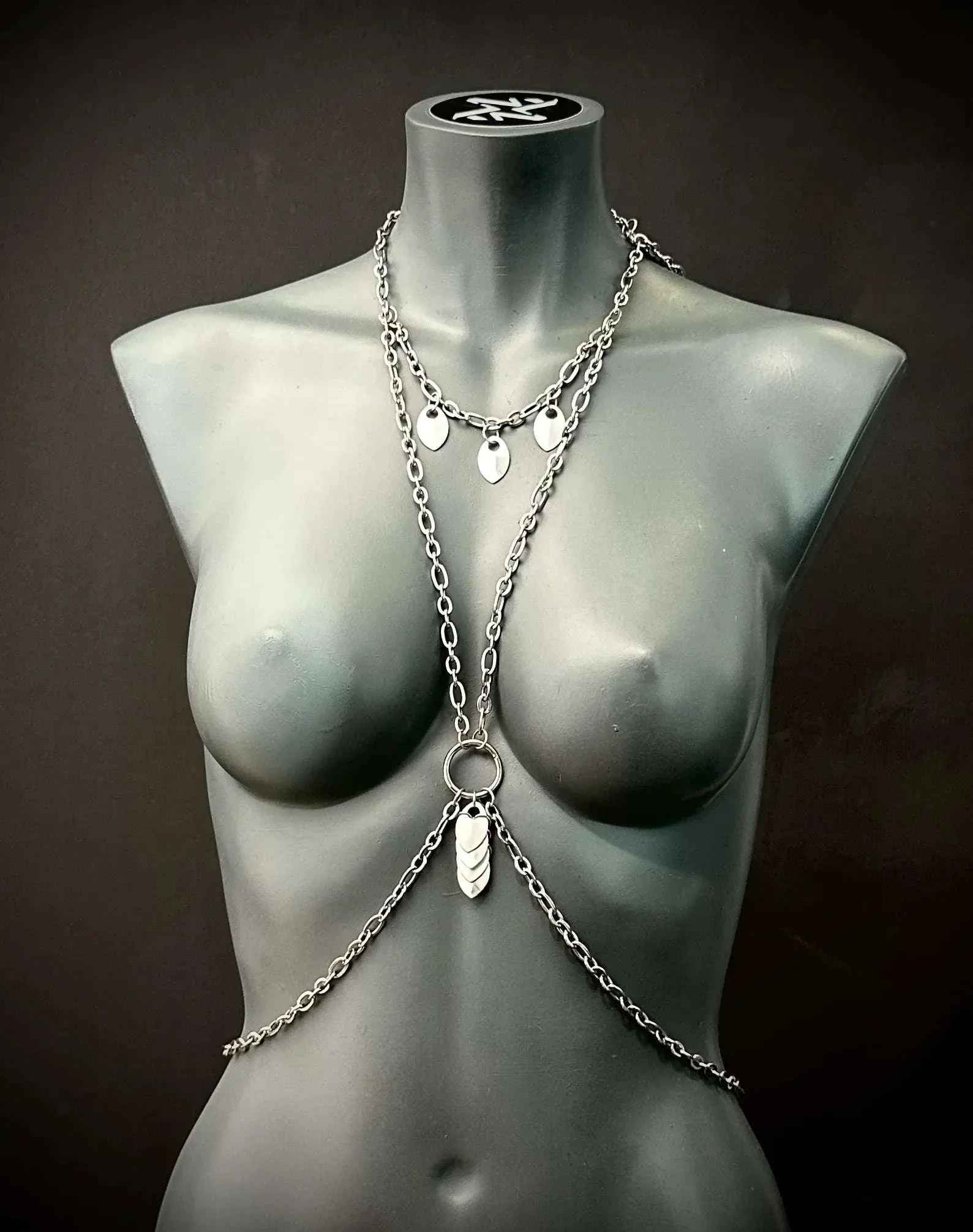 Freyja Bodychain – Stainless Steel & Aluminum