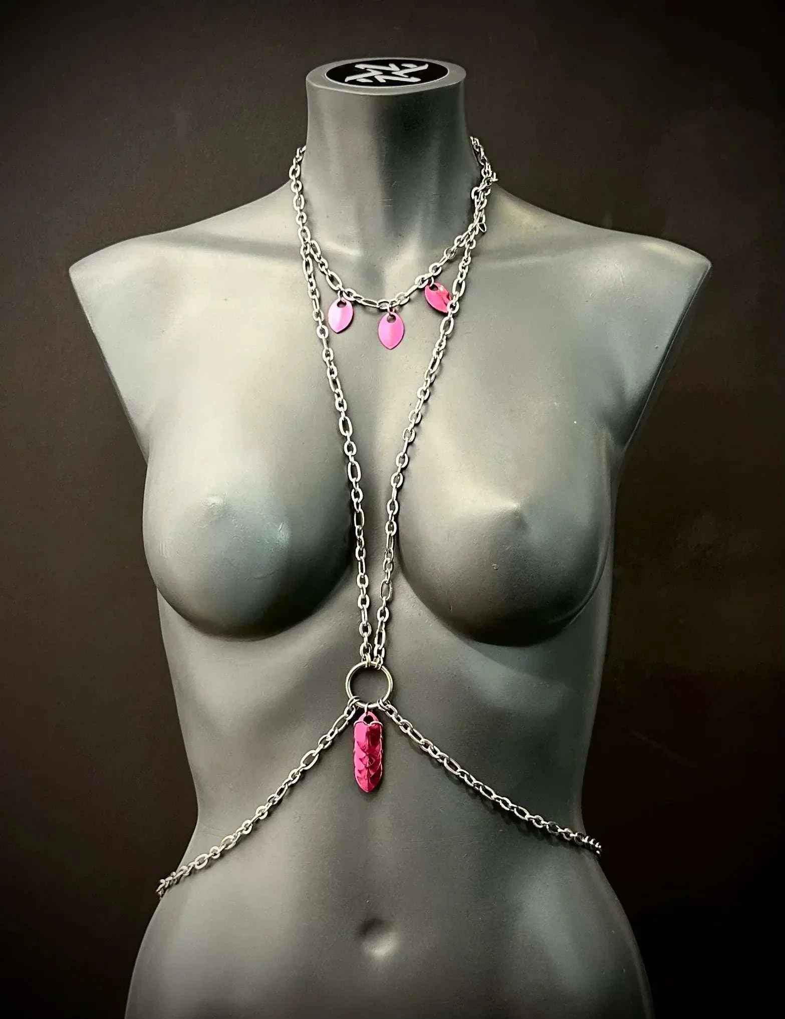 Freyja Bodychain – Stainless Steel & Aluminum