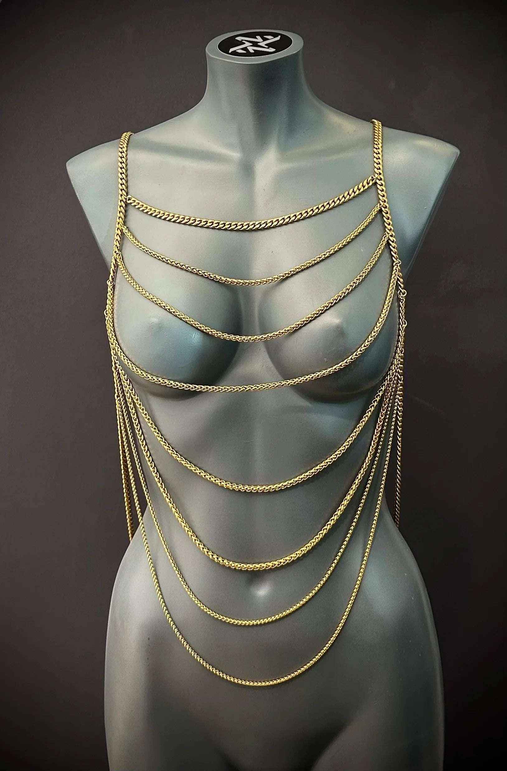 Thor Bodychain – Luxury Stainless Steel Designer Body Jewelry