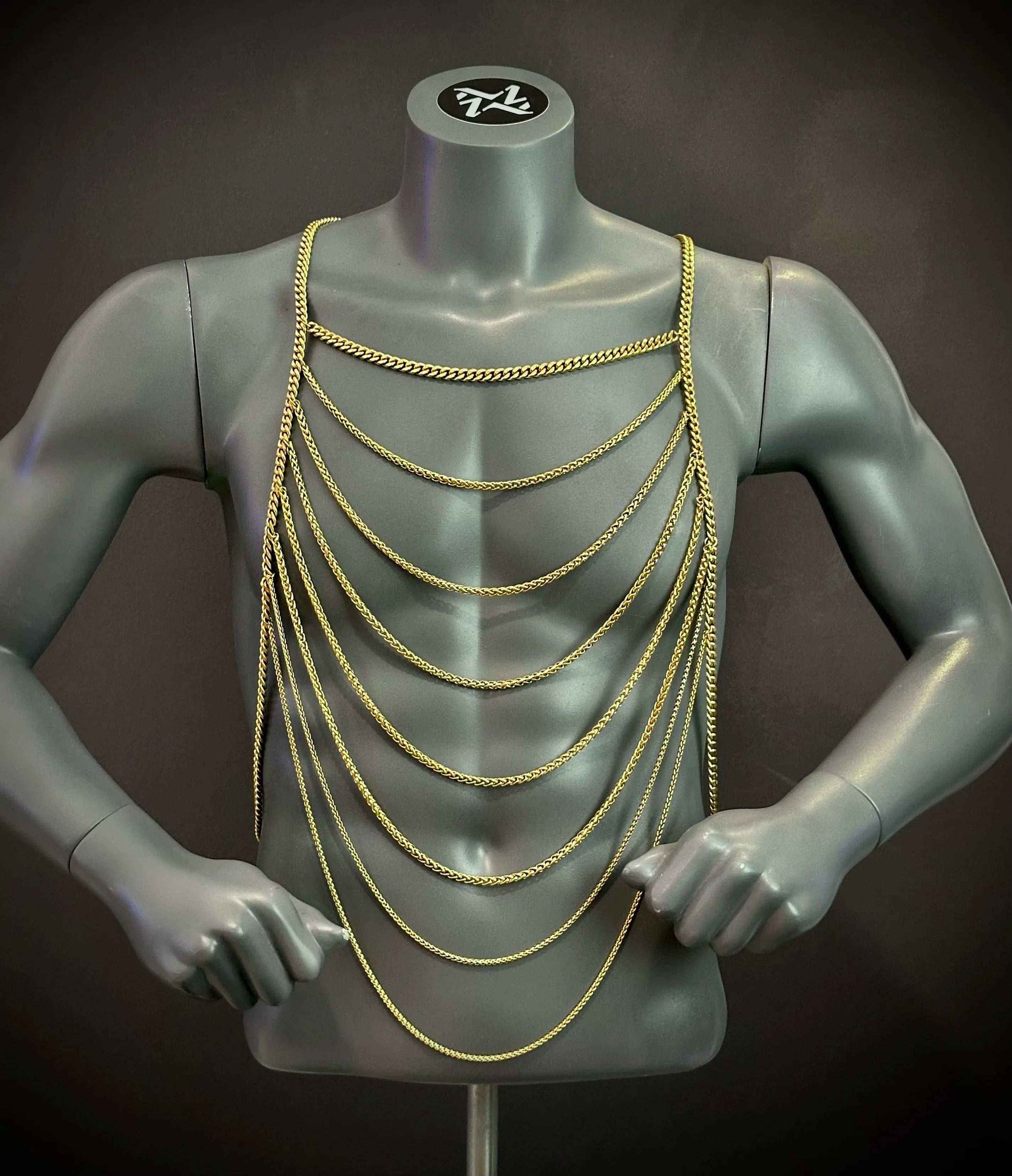 Thor Bodychain – Luxury Stainless Steel Designer Body Jewelry