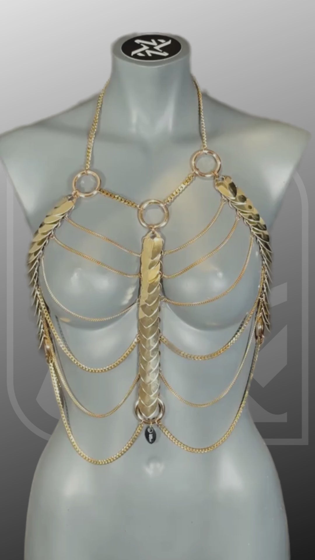 Video von Aphrodite Fire Gold Harness